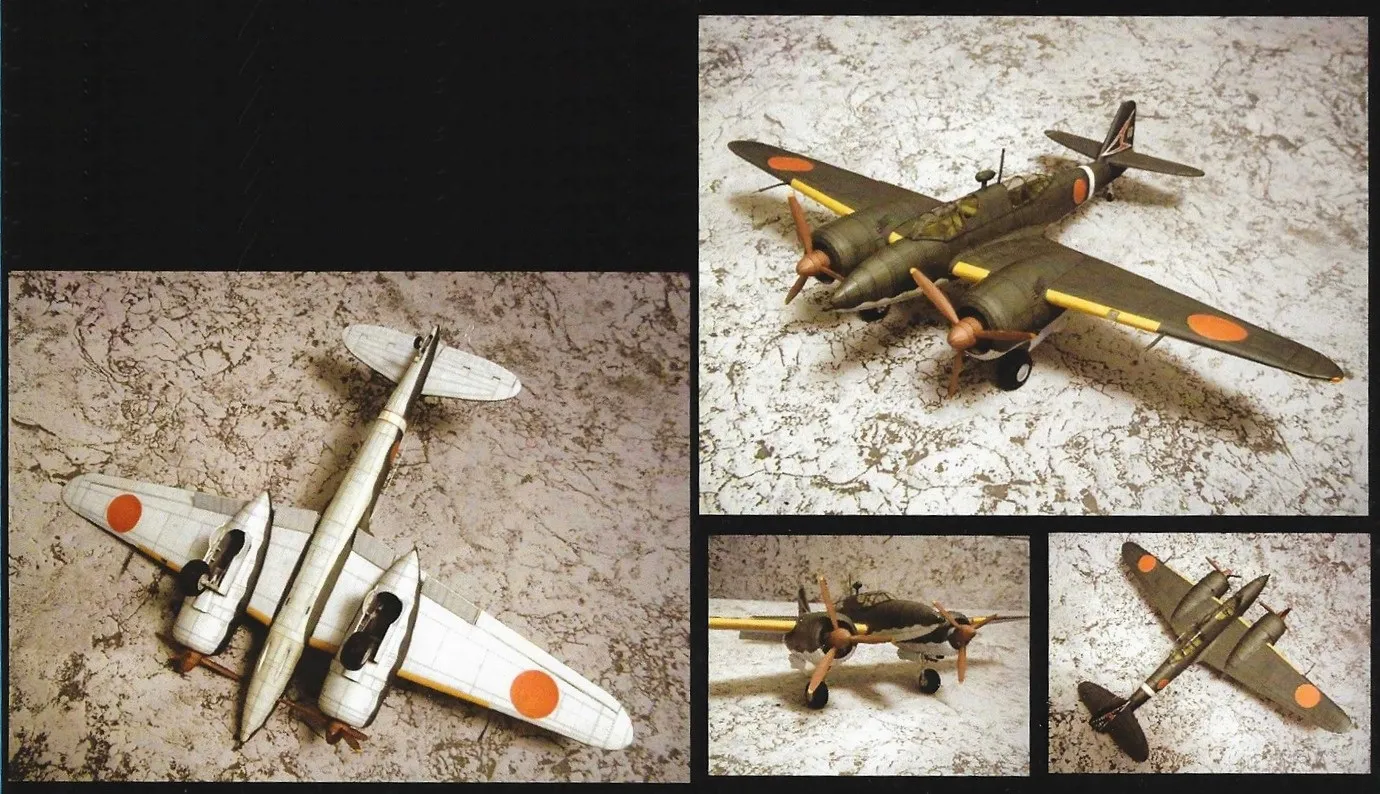 Papierový model - Kawasaki Ki-102